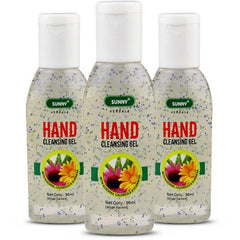 Bakson Sunny Sanitizer & Hand Cleansing Gel (50ml, Pack of 3)