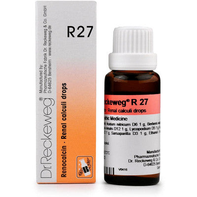 Dr. Reckeweg R27 Renal Calculi Drop (22ml)
