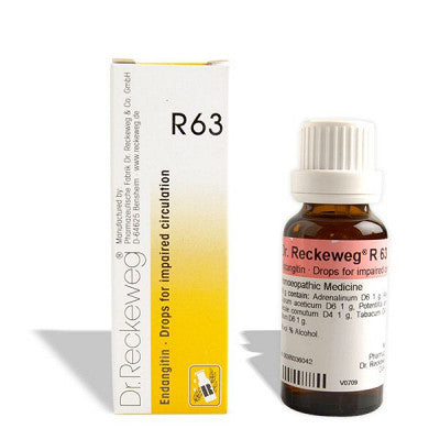 Dr. Reckeweg R63 Impaired Circulation Drop (22ml)
