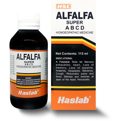 Haslab Alfalfa Super Tonic with Vitamin ABCD (200ml)