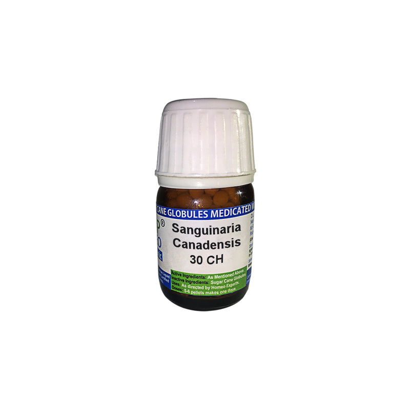 Sanguinaria Canadensis 30 CH (Diluted Pills)