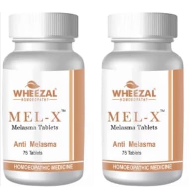 Wheezal Mel-X Tablets - 75 Tab Pack of 2
