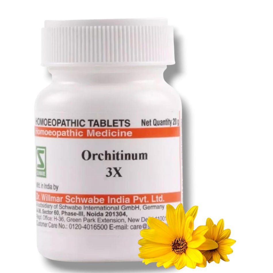 WSI Orchitinum 3x Tablet Homeopathic Medicine 20gm