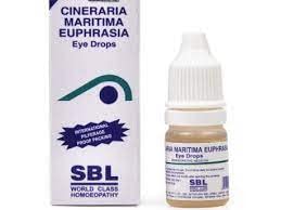 SBL CINERARIA MARITIMA EUPHRASIA EYE DROPS 10ML || Pack of 2