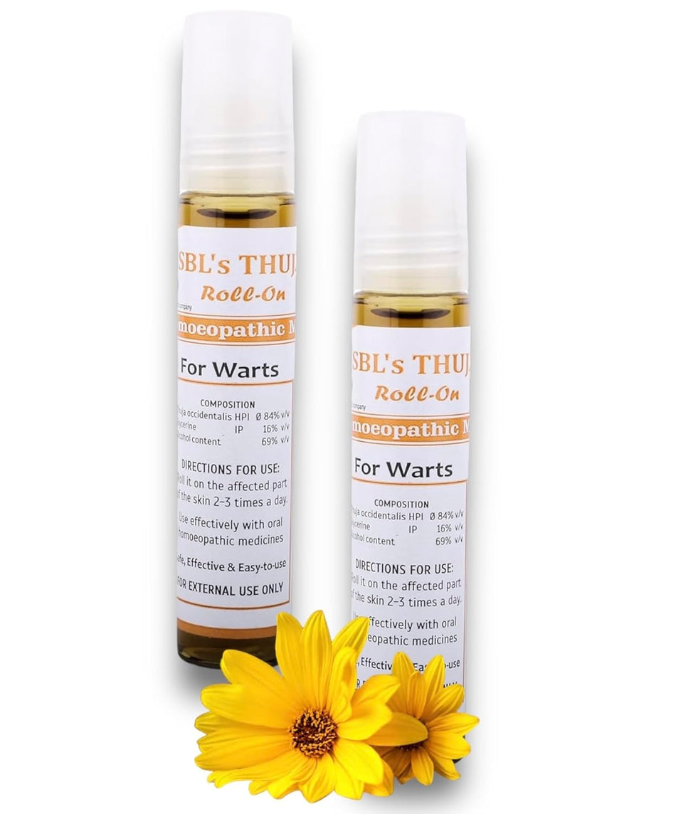 SBL Thuja Roll On Warts_Remover (10ml) Pack of 3