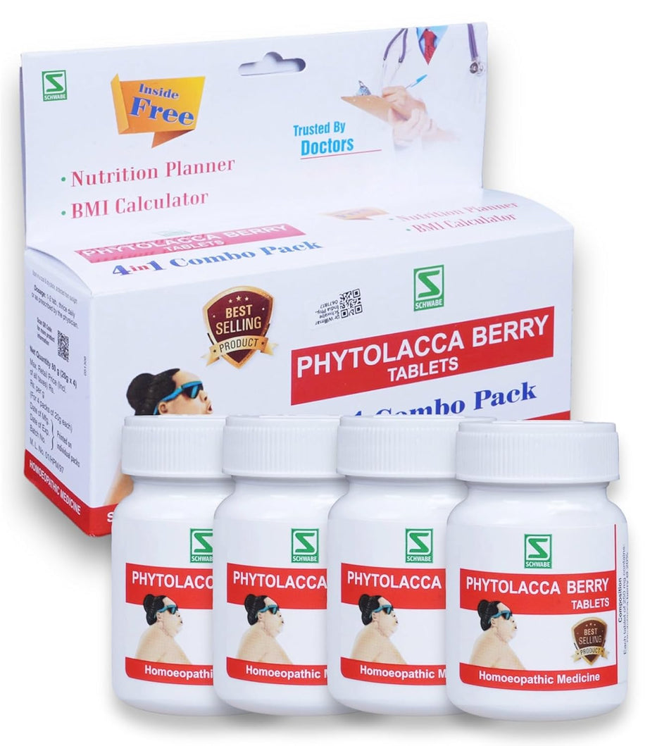 WSI Phytolacca Berry Tablets 20g || Pack Of 4