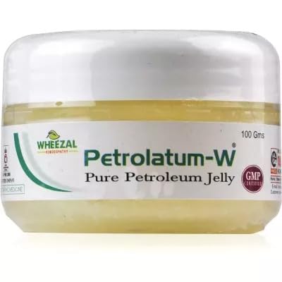 Wheezal Petrolatum-W Pure Petroleum Jelly (100g)