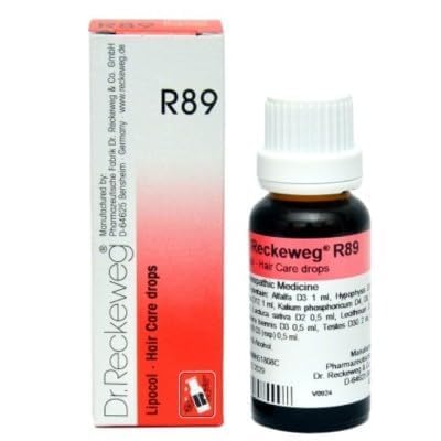 Dr. Reckeweg R89 Drop Hair Drops 22 ml || Pack Of 2