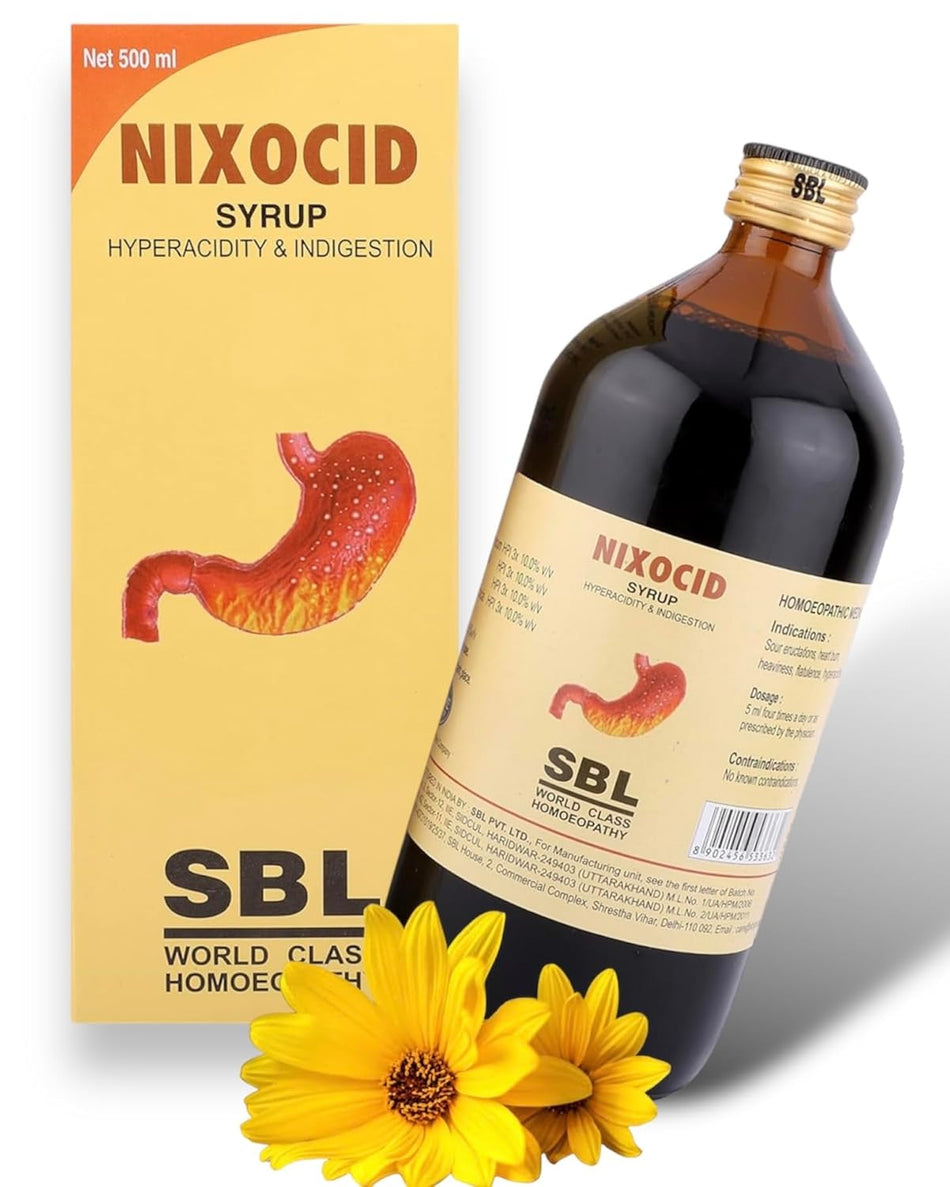 SBL Nixocid Syrup - 500ml || Homeopathic Medicine
