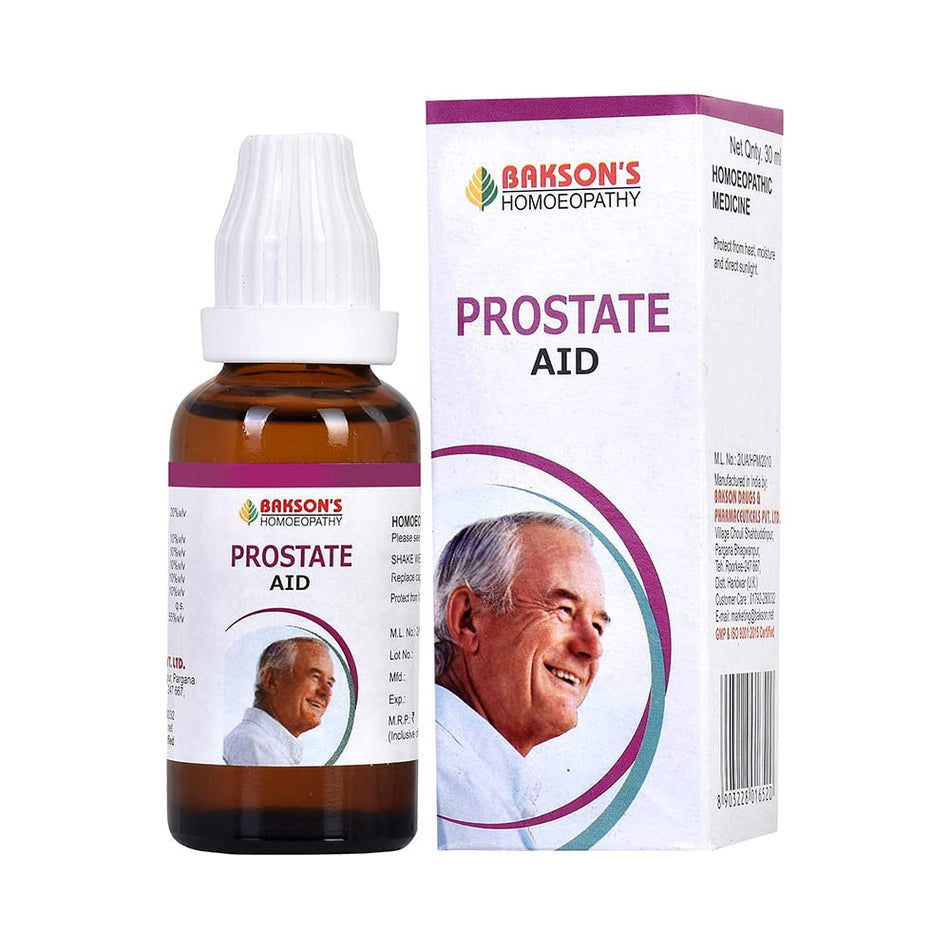 Bakson's Prostate Aid Drops - 30ml