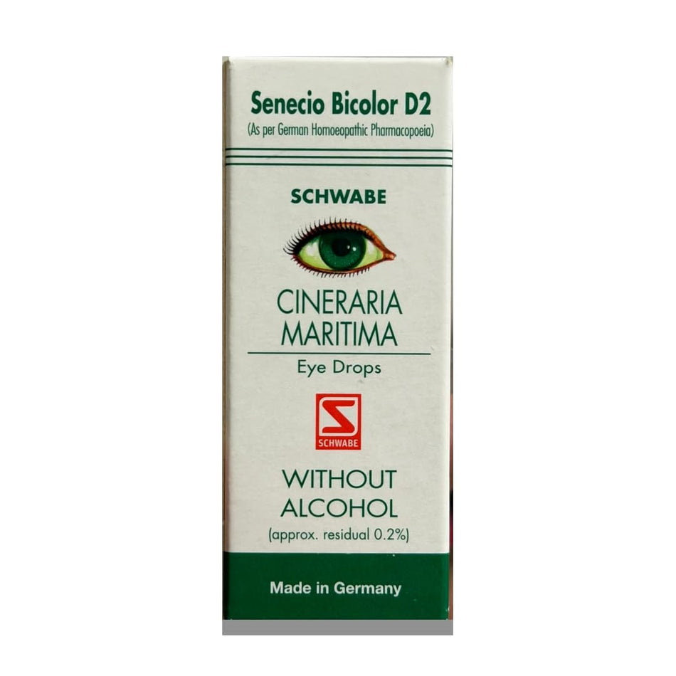 WSG Cineraria Maritima D2 Without Alcohol Eye Drop (10ml)