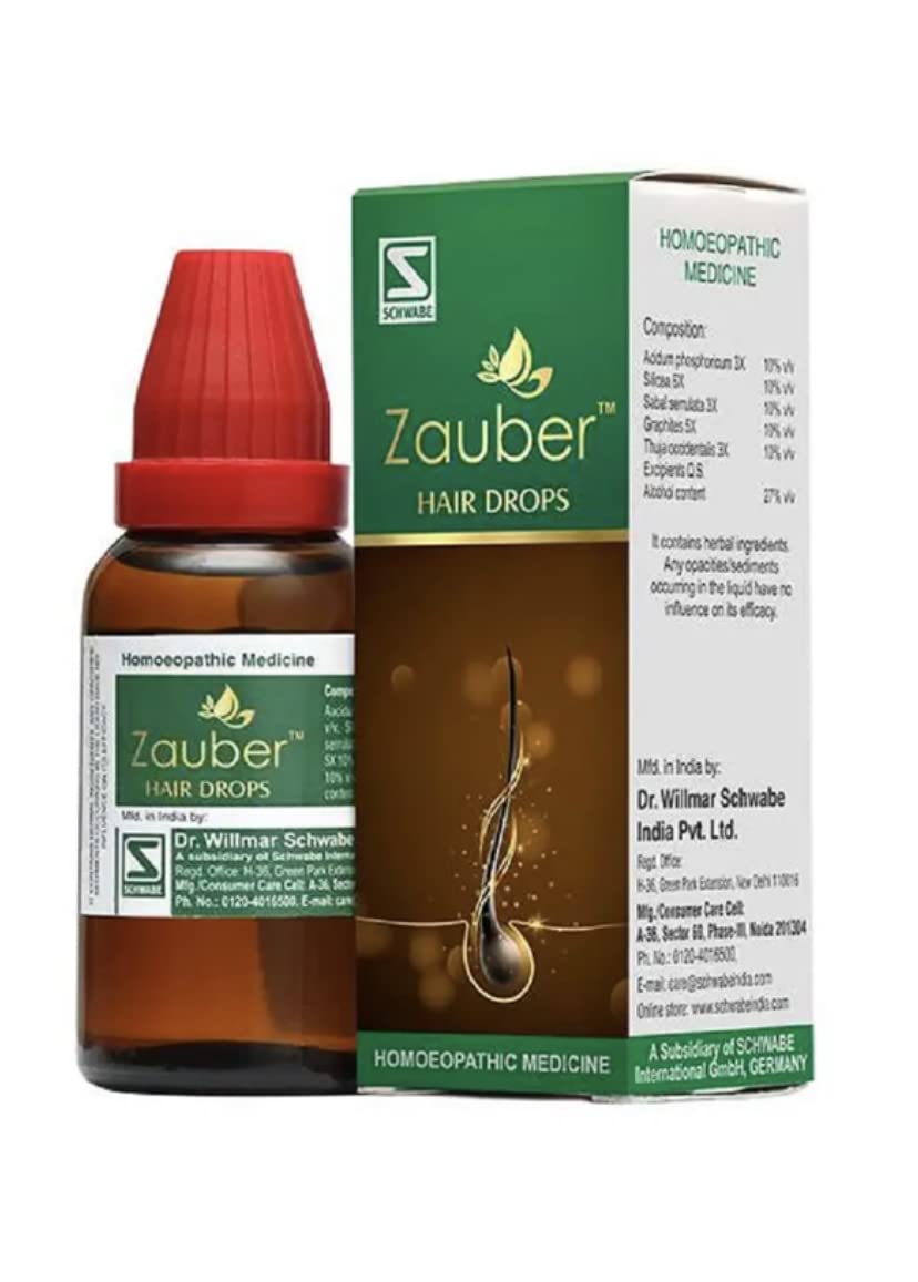 WSI Zauber Hair Drops - 30ml || Homeopathic Medicine