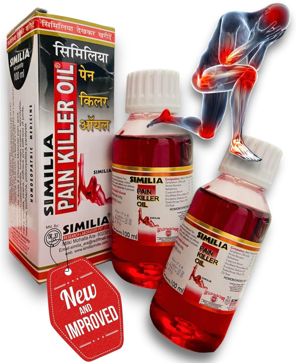 Similia Pain Killer Oil 100ml || Homeopathic Pain Killer Oil
