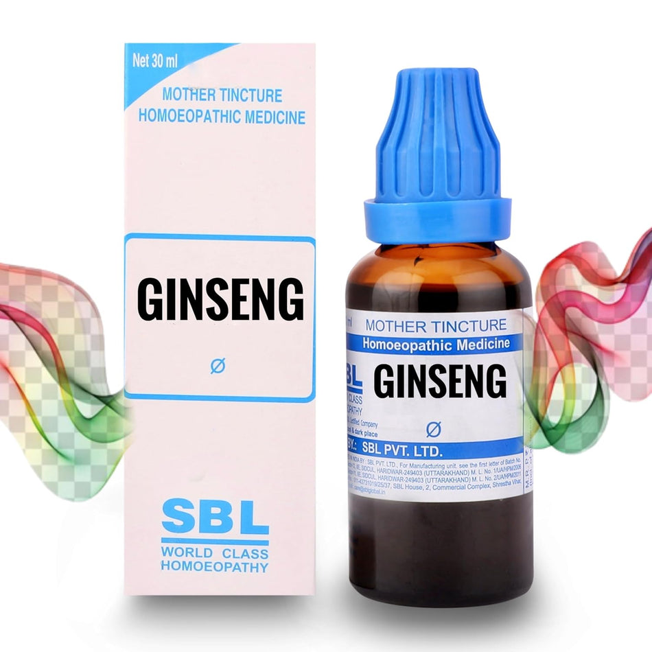 SBL Ginseng Q - 30ml || Homeopathic Mother Tincture