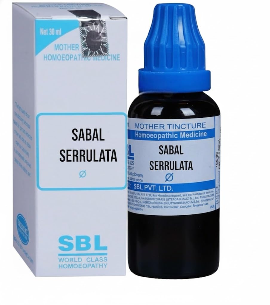 SBL Sabal Serrulata Q 30ml || Homeopathic Mother Tincture
