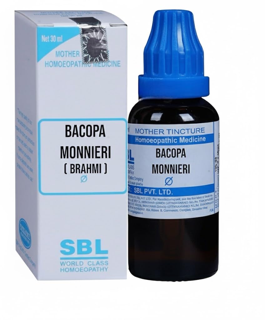 SBL Bacopa Munnieri (Brahmi) Q 30ml || Homeopathic Mother Tincture