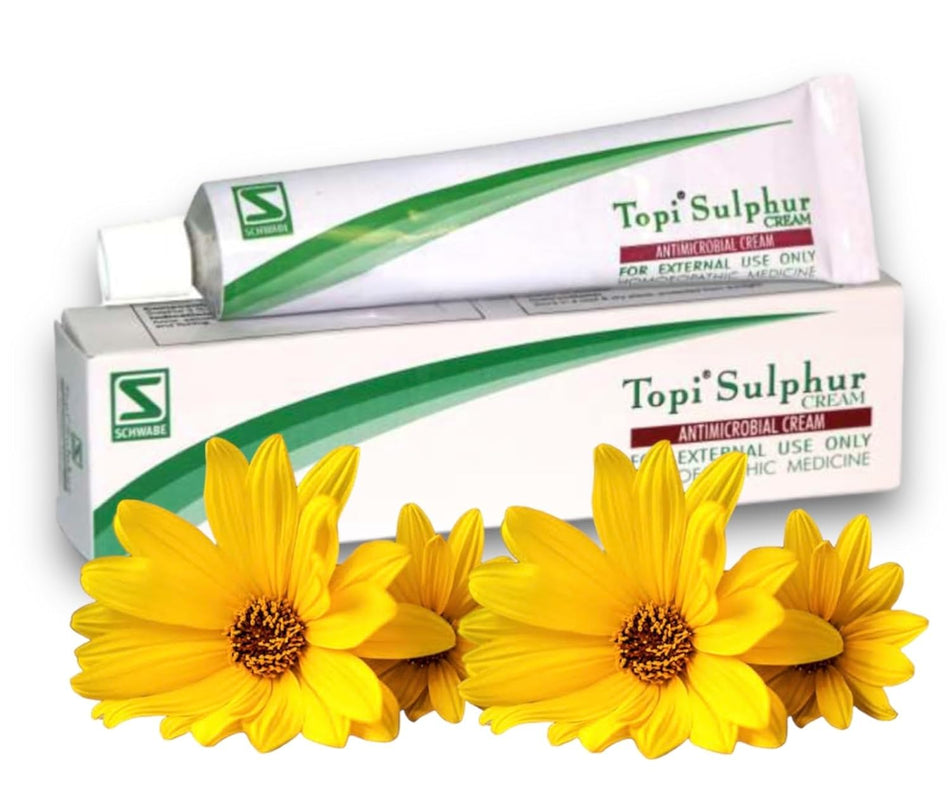 Dr Willmar Schwabe India Topi Sulphur Cream - 25g - Pack Of 2