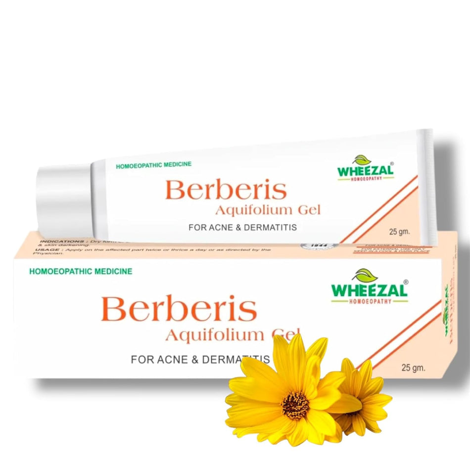 Wheezal Berberis Aquifolium Gel - 25g || Pack Of 25g