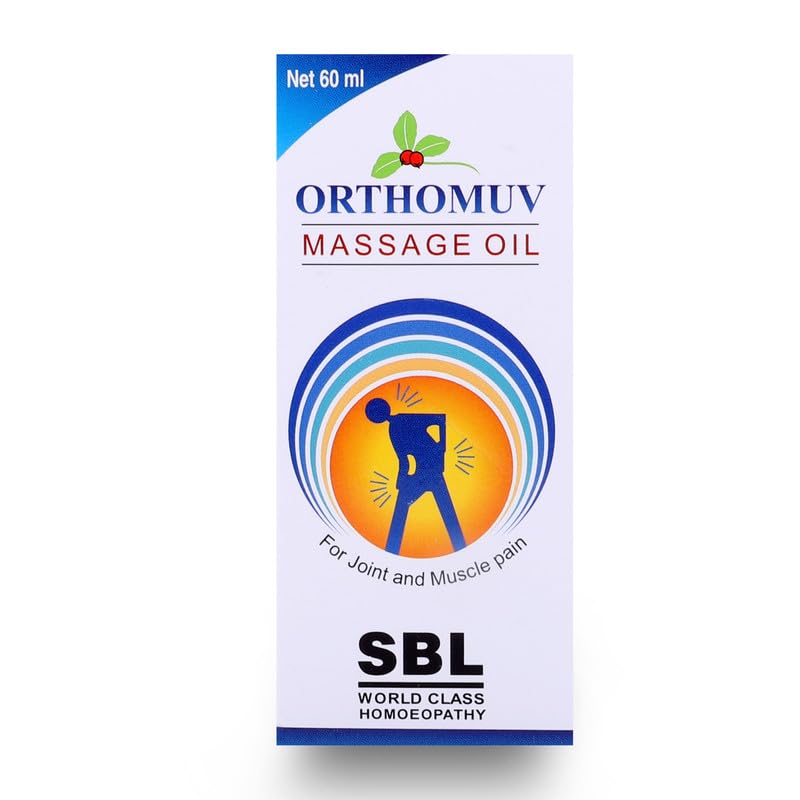 SBL Orthomuv Massage Oil - 60ml