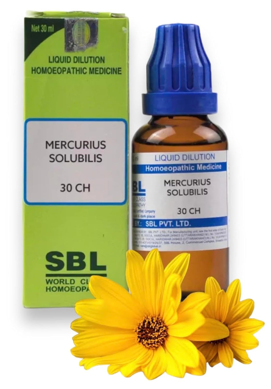 SBL Mercurius Solubilis 30C - 30ml || Homeopathic Medicine