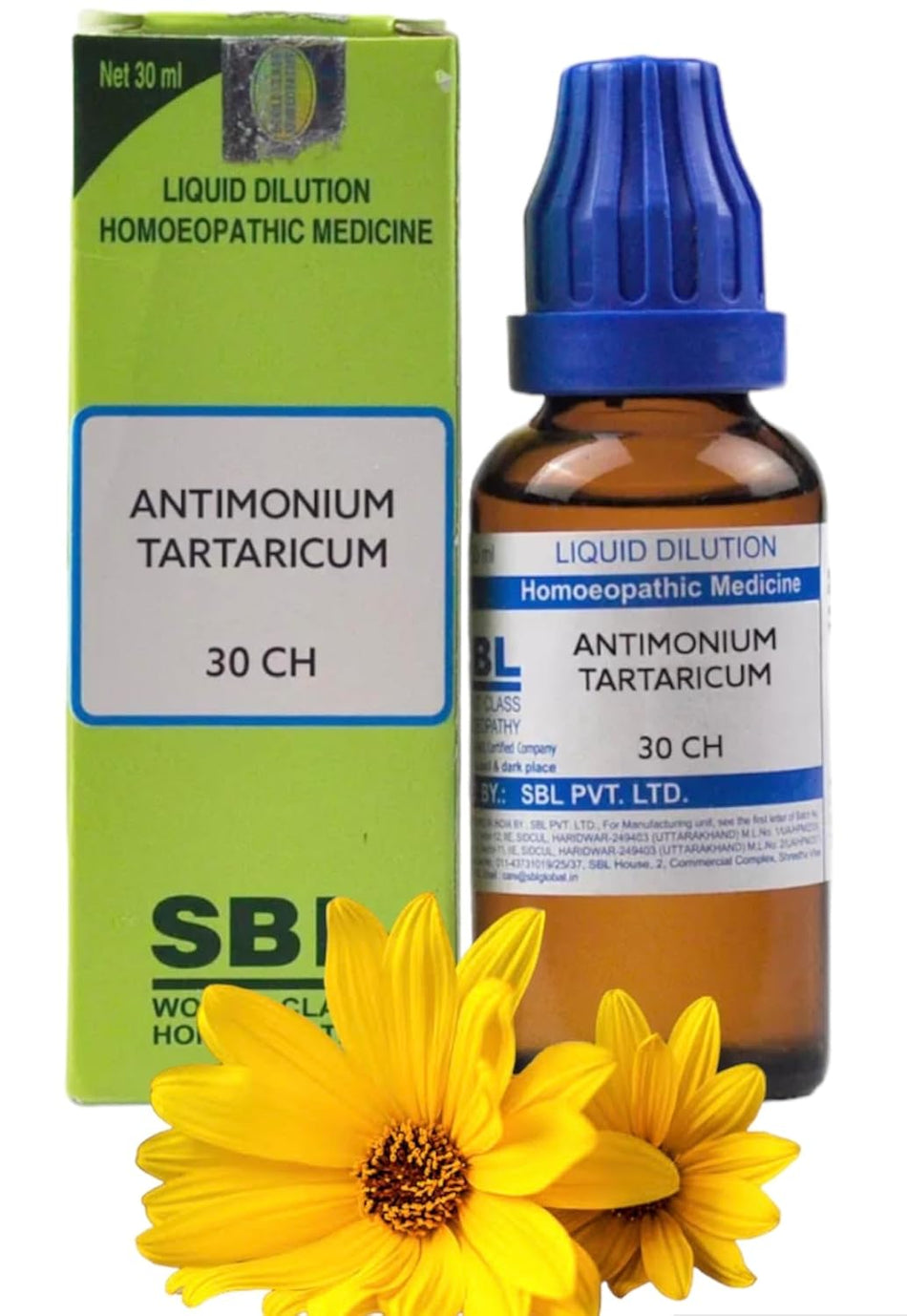 SBL Antimonium Tartaricum 30C - 30ml