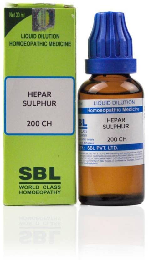 SBL Hepar Sulphur 200C - 30ml