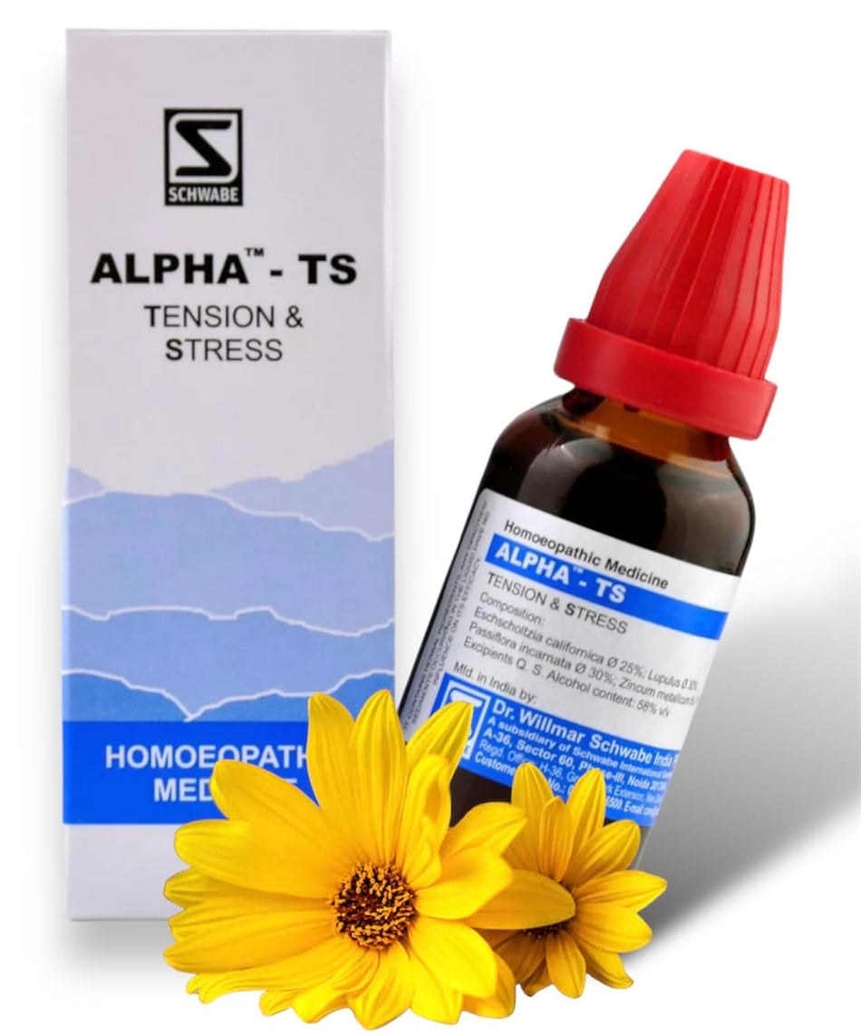 WSI Alpha TS Tension And Stress Homeopathy Drops - 30ml
