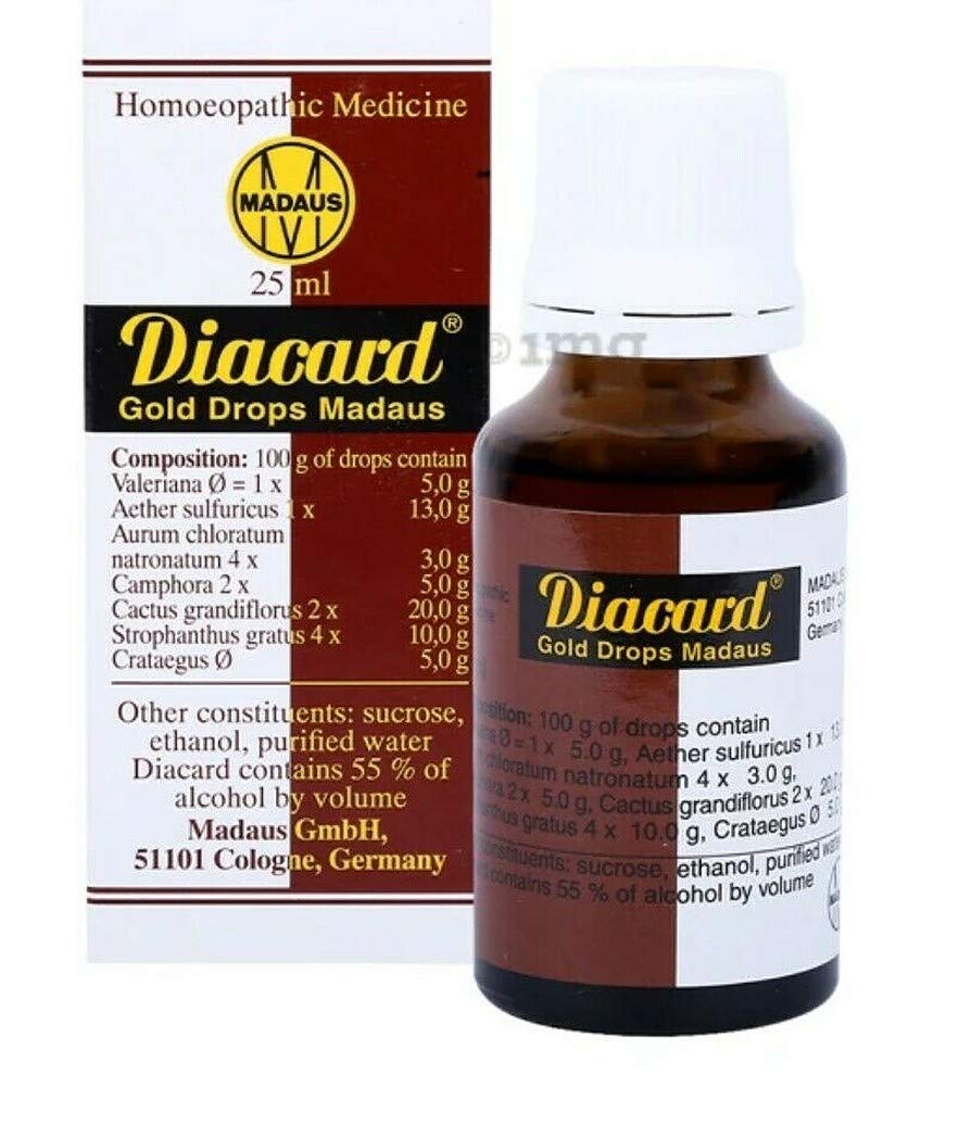 ADEL Germany Diacard Gold Drops Madaus - 25ml