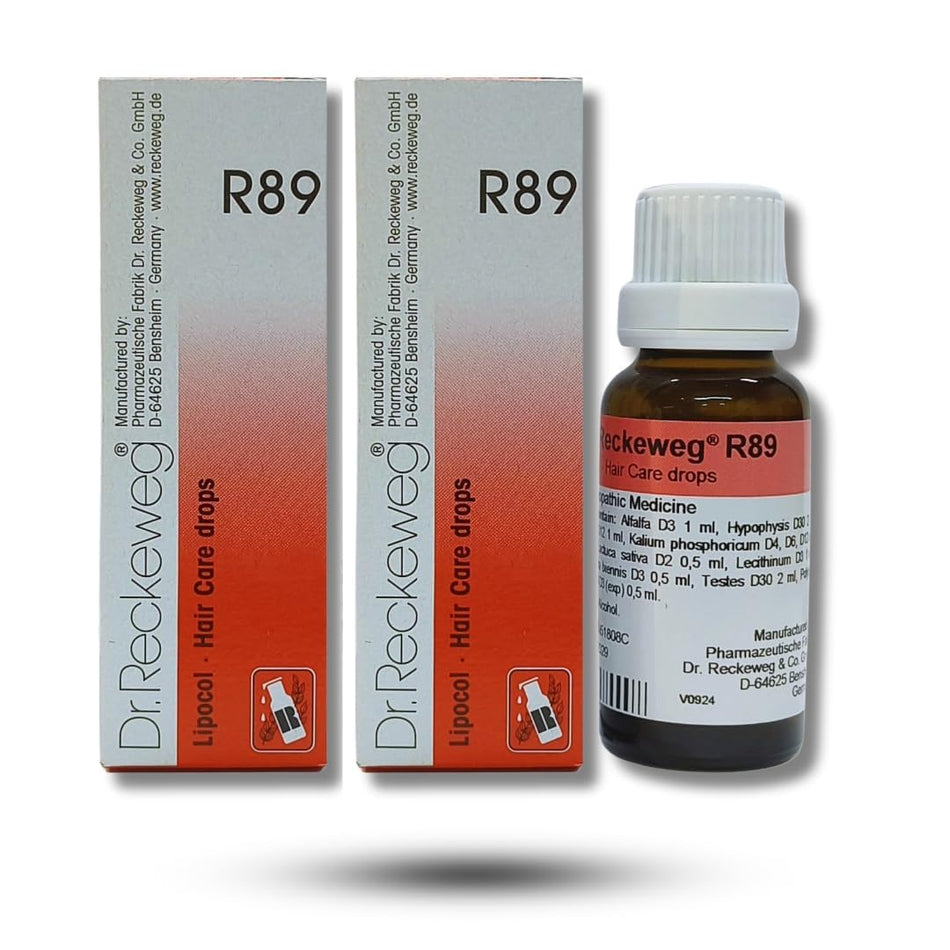Dr. Reckeweg R89 Drop Hair Drops- 22 ml || Pack Of 2