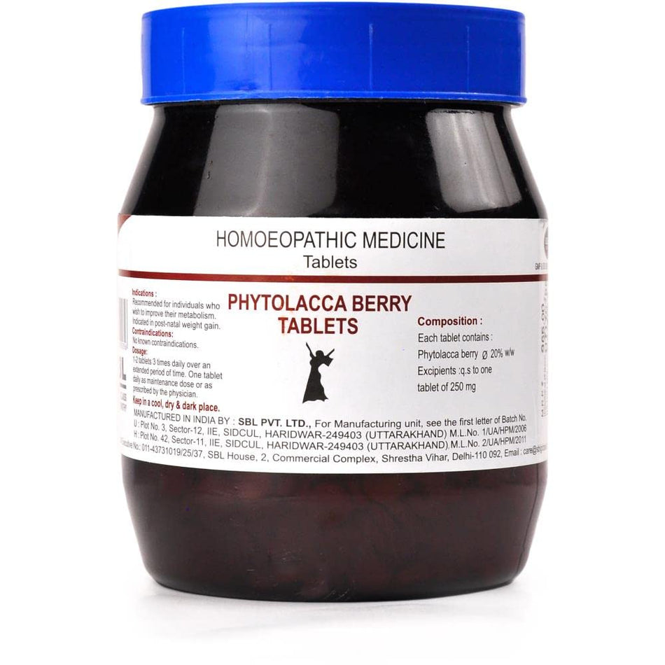 SBL Phytolacca Berry Tablet - 450g