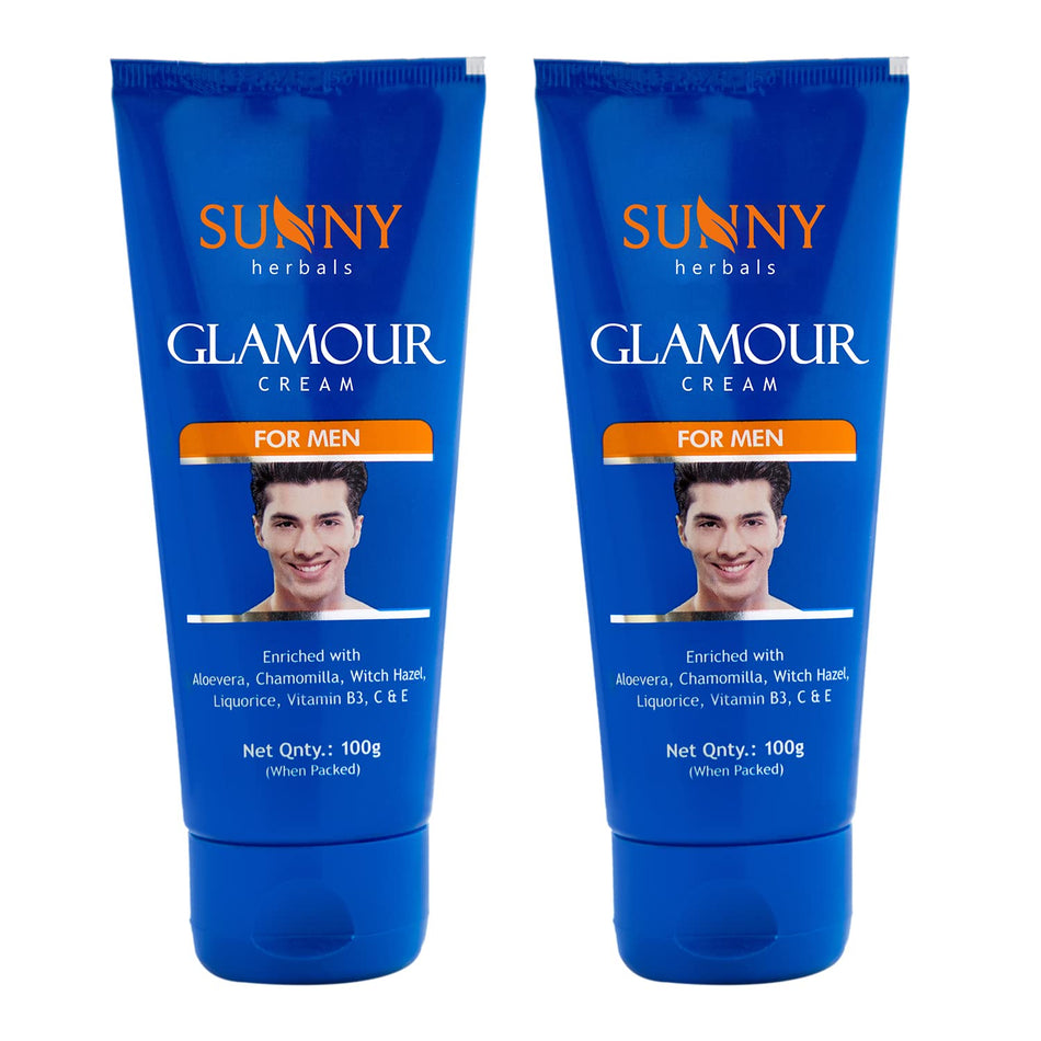 Sunny Herbals Sunny Herbals Glamour Cream for Reducing Dark Spots | For Men - 100g