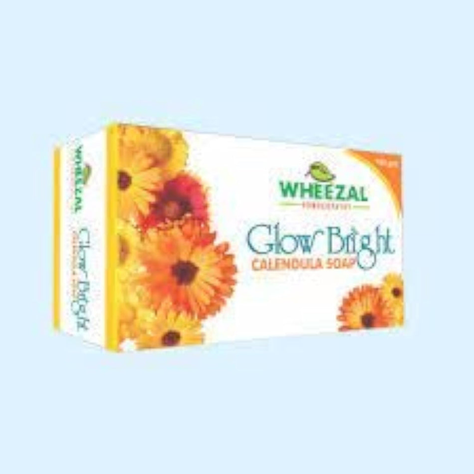 Wheezal Glow Bright Calendula BAR (75g) || Pack of 2
