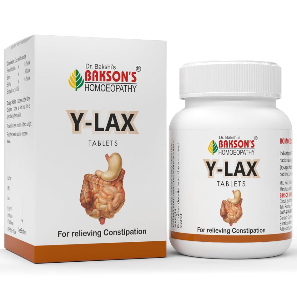 Bakson Y-Lax Tablets- 75 Tab