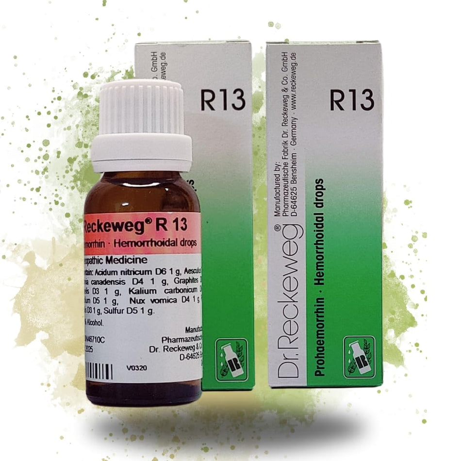 Dr. Reckeweg R13 Hemorrhoidal Drop - 22ml