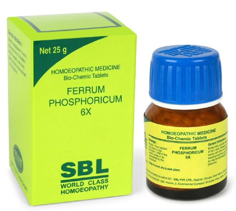SBL Ferrum Phosphoricum 6X (25g)