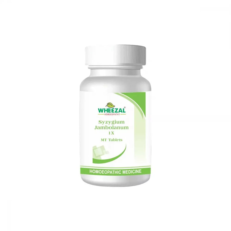 Wheezal Syzygium Jambolanum 1X (50tab)