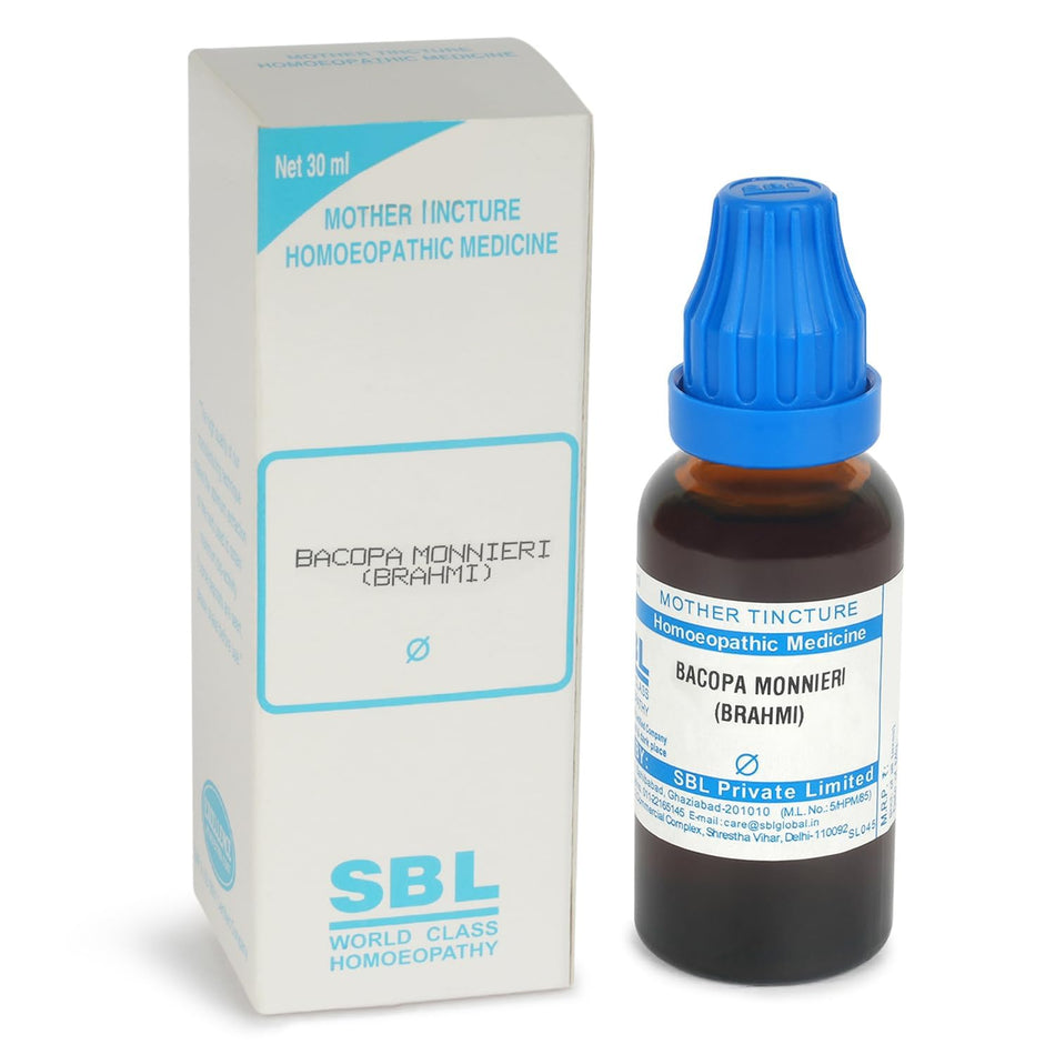 SBL Bacopa Munnieri (Brahmi) Q 30ml || Homeopathic Mother Tincture