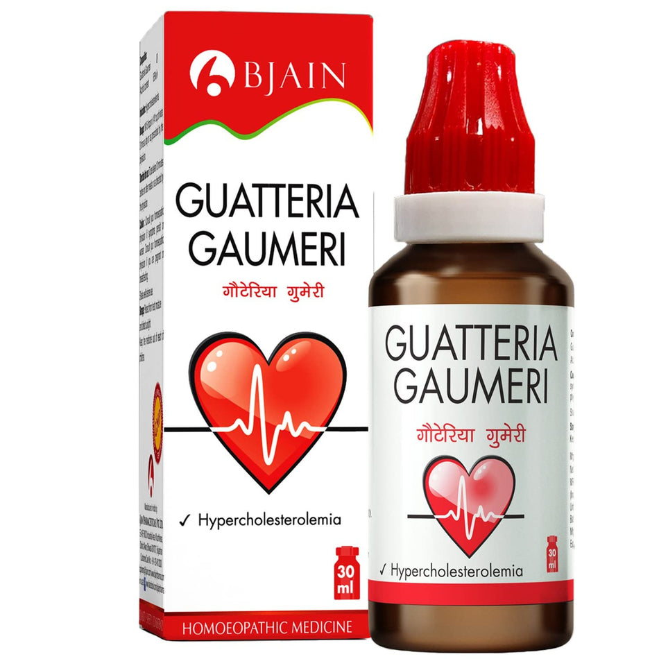 Bjain Guatteria Gaumeri Drops 30ml for Hypercholesterolemia | Homeopathic Medicine
