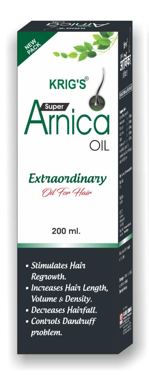 KRIG’S SUPER ARNICA OIL 200ml Pack of 2