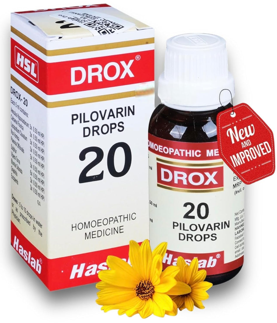 Haslab Drox 20 Pilovarin Drops - 30ml