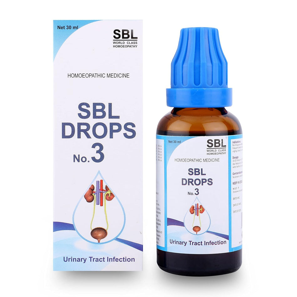 SBL DROPS NO 3 - 30 ML || Homeopathic Medicine