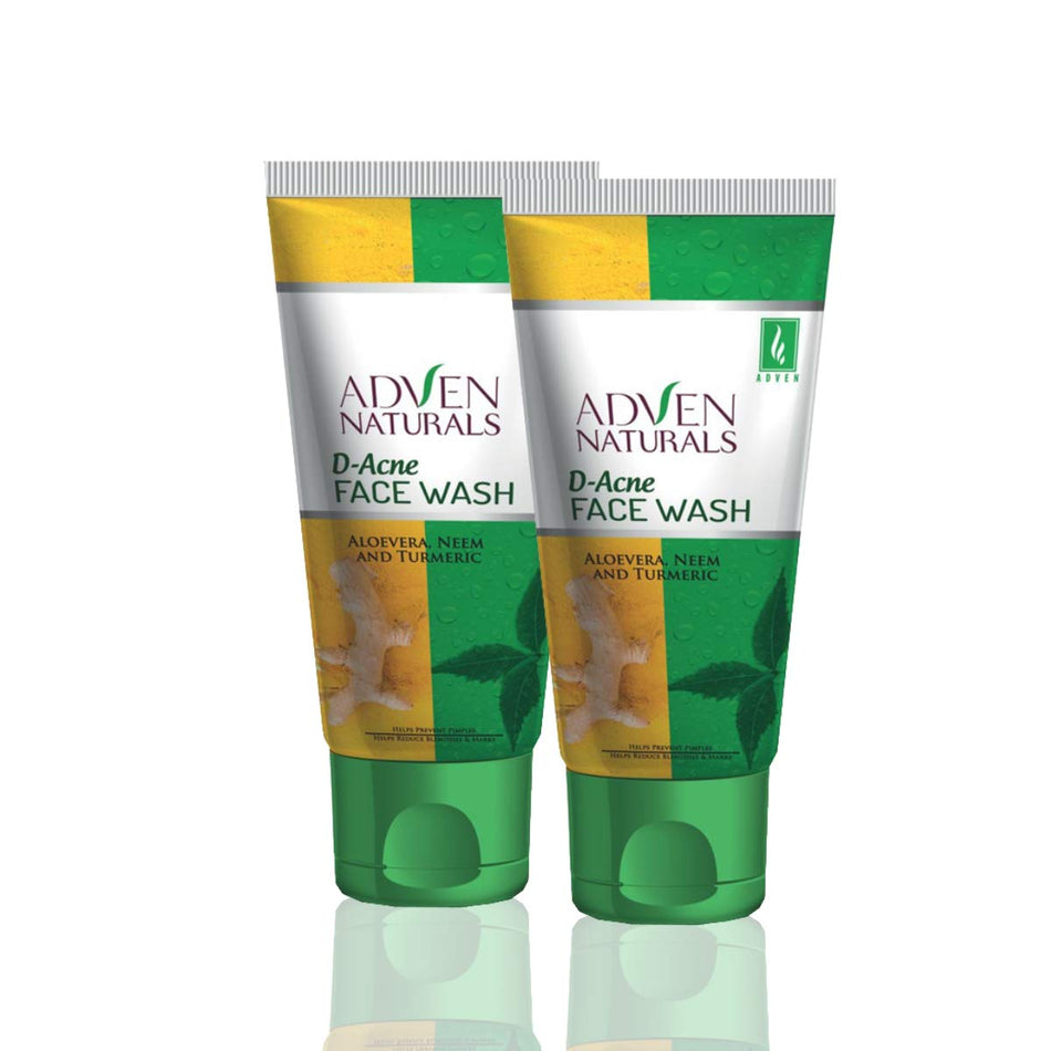 Adven Naturals D-Acne Face Wash 100g