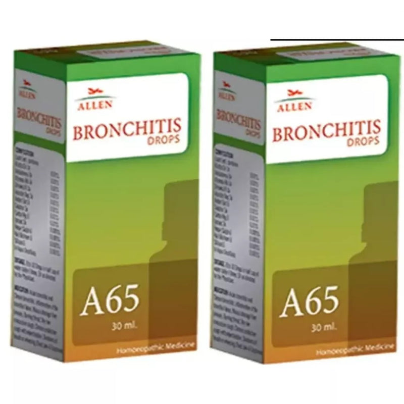 Allen A65 Bronchitis Drops (30ml, Pack of 2)