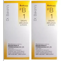 Bakson B1 Influenza and Fever Drops (30ml, Pack of 2)