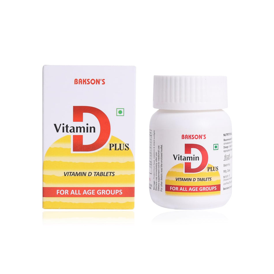 Bakson Vitamin D plus TABLETS (30 Tabs)