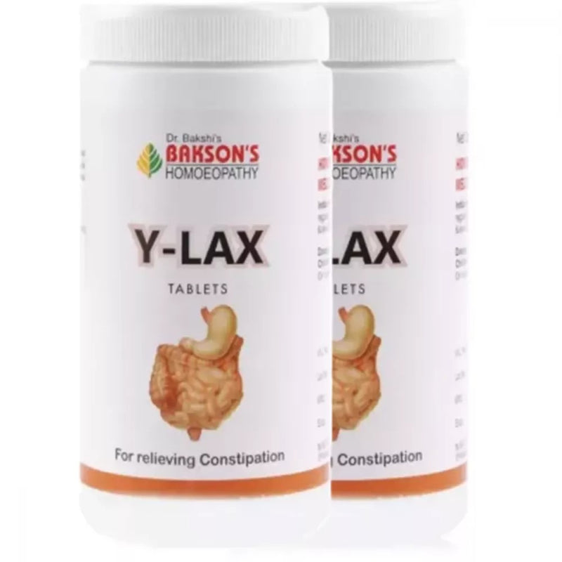 Bakson Y Lax Tablets (110 Gram) (200tab, Pack of 2)