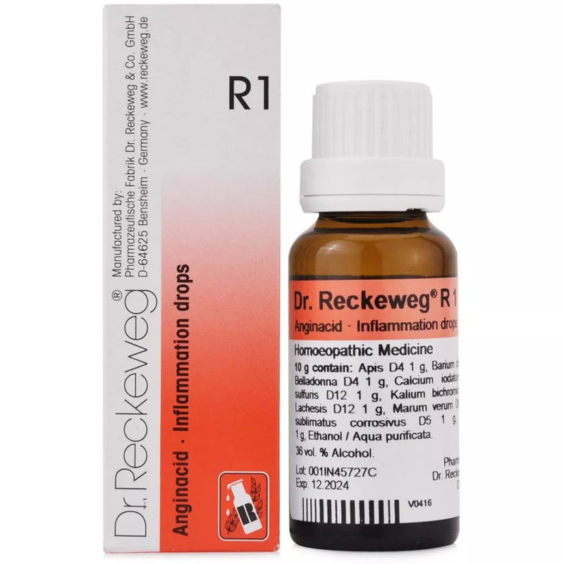 Dr Reckeweg R1 (Anginacid) (22ml)