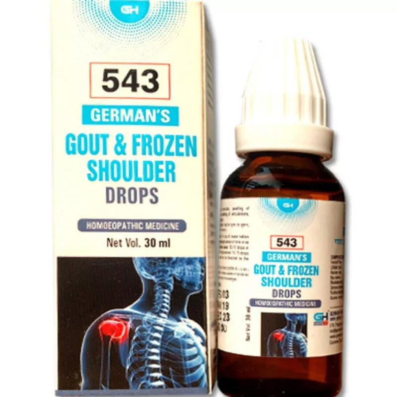 German Homeo Care & Cure Gout & F Drops 543 (30ml)