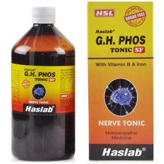 Haslab G H Phos Tonic Tonic with Vitamin B and Iron (Sugar Free) (450ml)