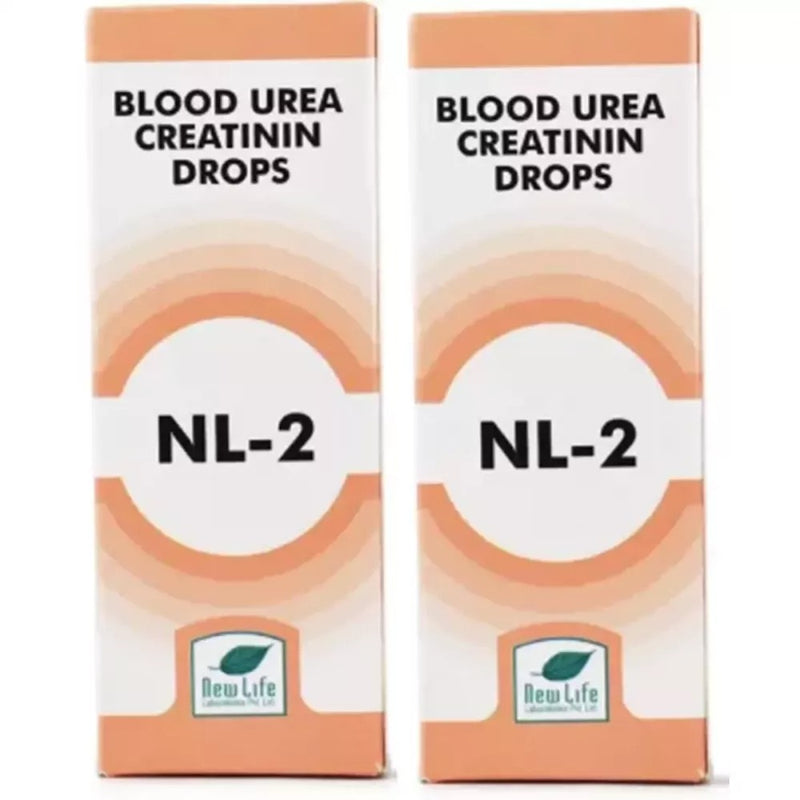 New Life NL-2 (Blood Urea And Creatinin Drops) (30ml, Pack of 2)